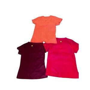 Lot of 3 colorful Wonder Wink Scrub tops size medium, gently used